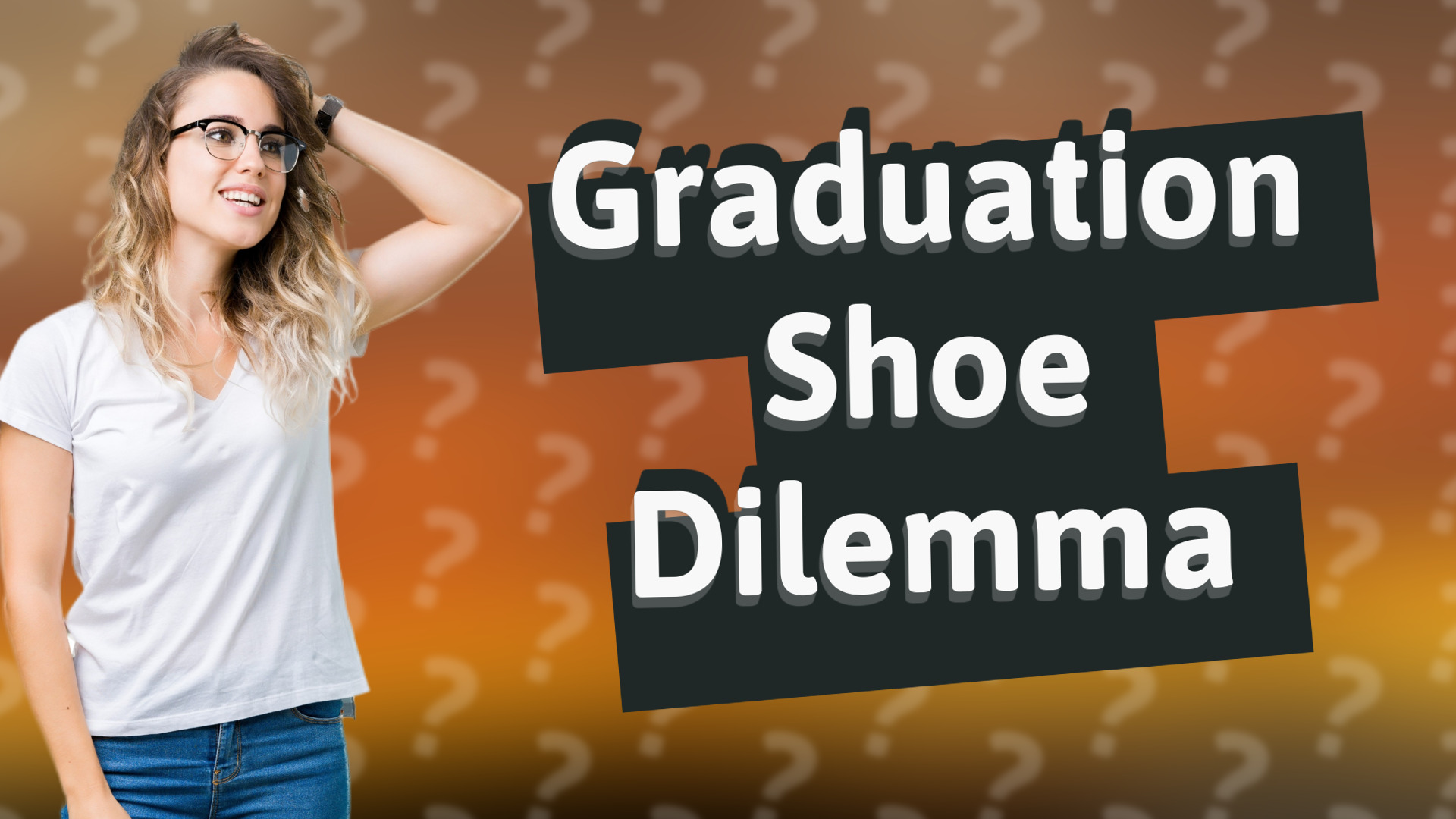 Graduation Shoe Dilemma