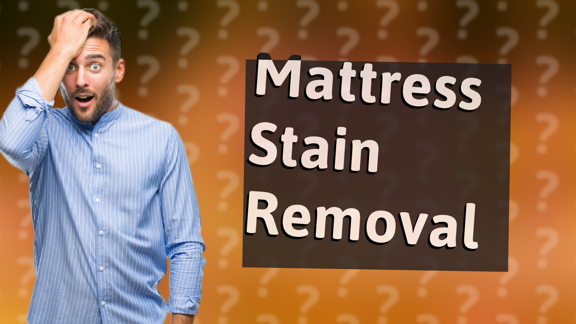 Mattress Stain Removal