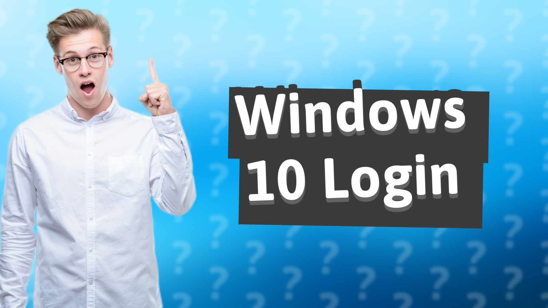 Windows 10 Login
