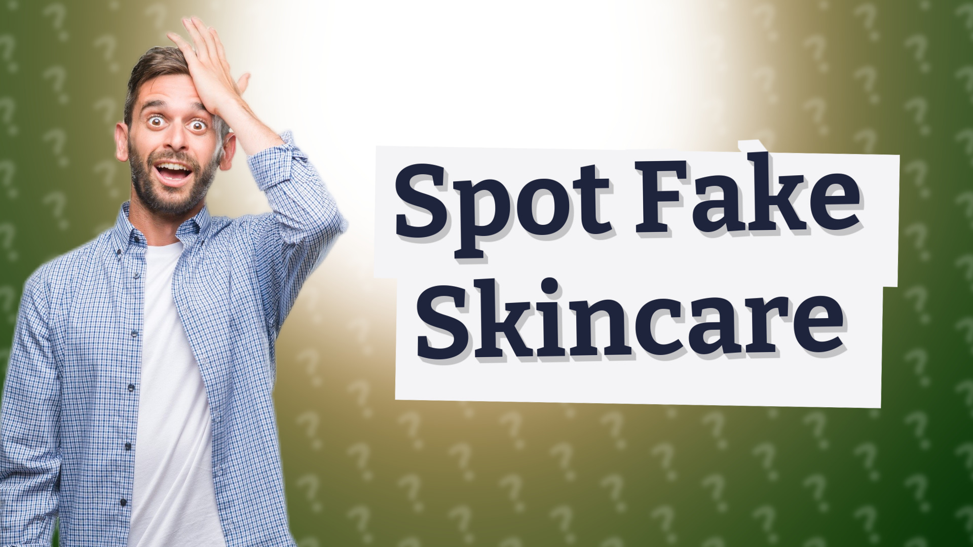 Spot Fake Skincare