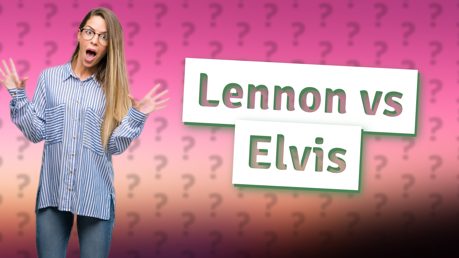 Lennon vs Elvis