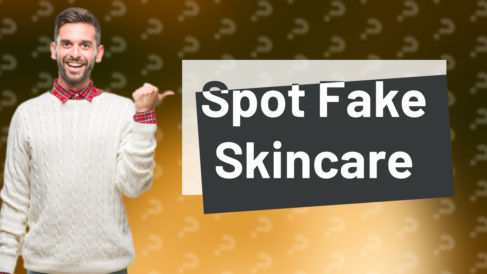 Spot Fake Skincare