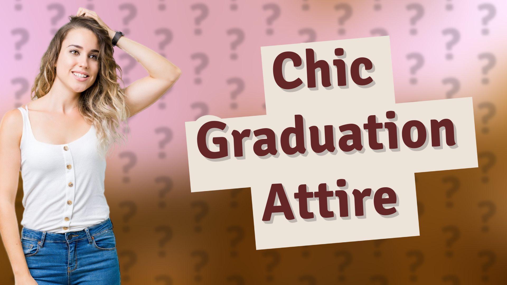 Chic Graduation Attire