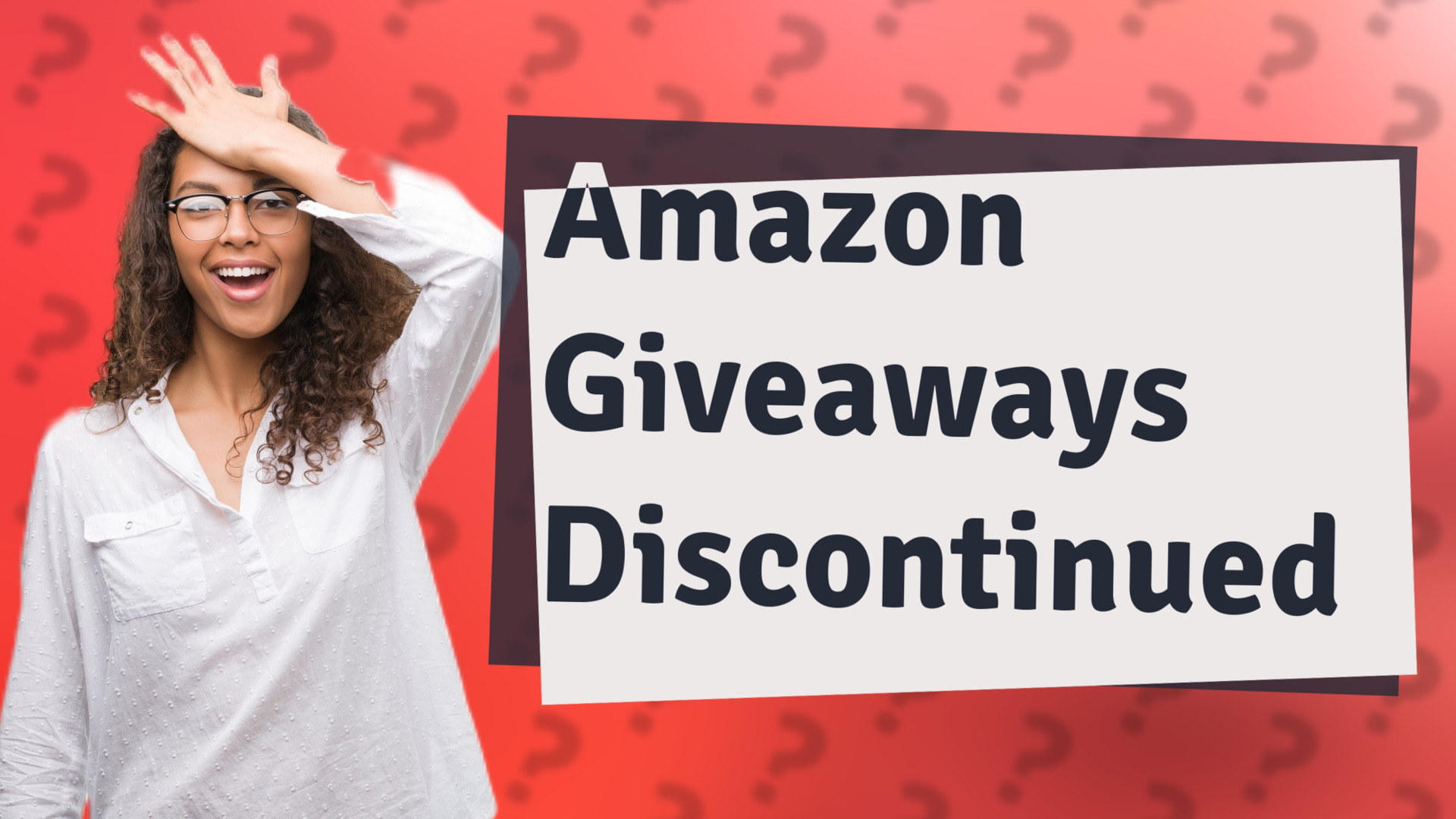 Amazon Giveaways Discontinued