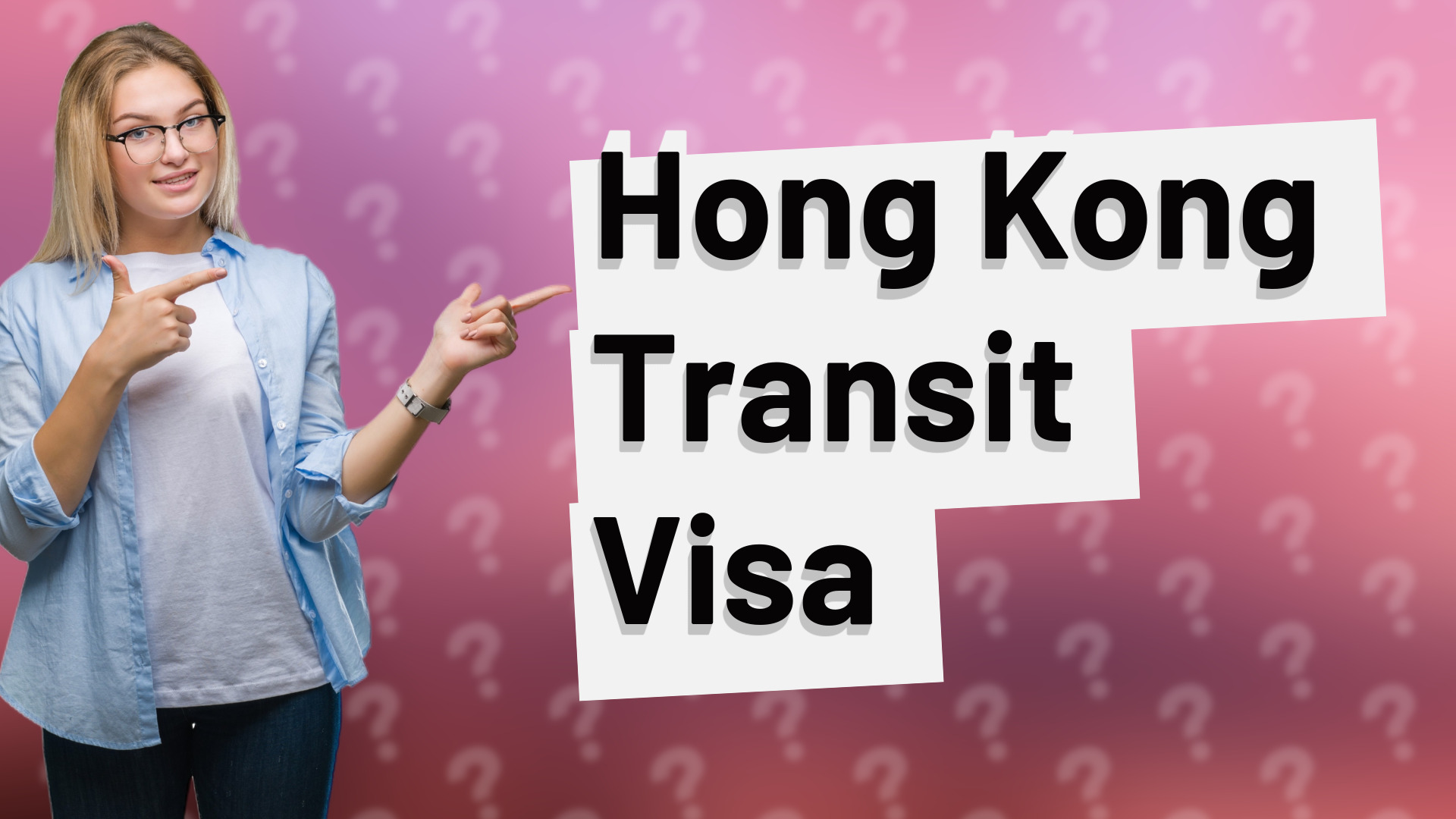 Hong Kong Transit Visa