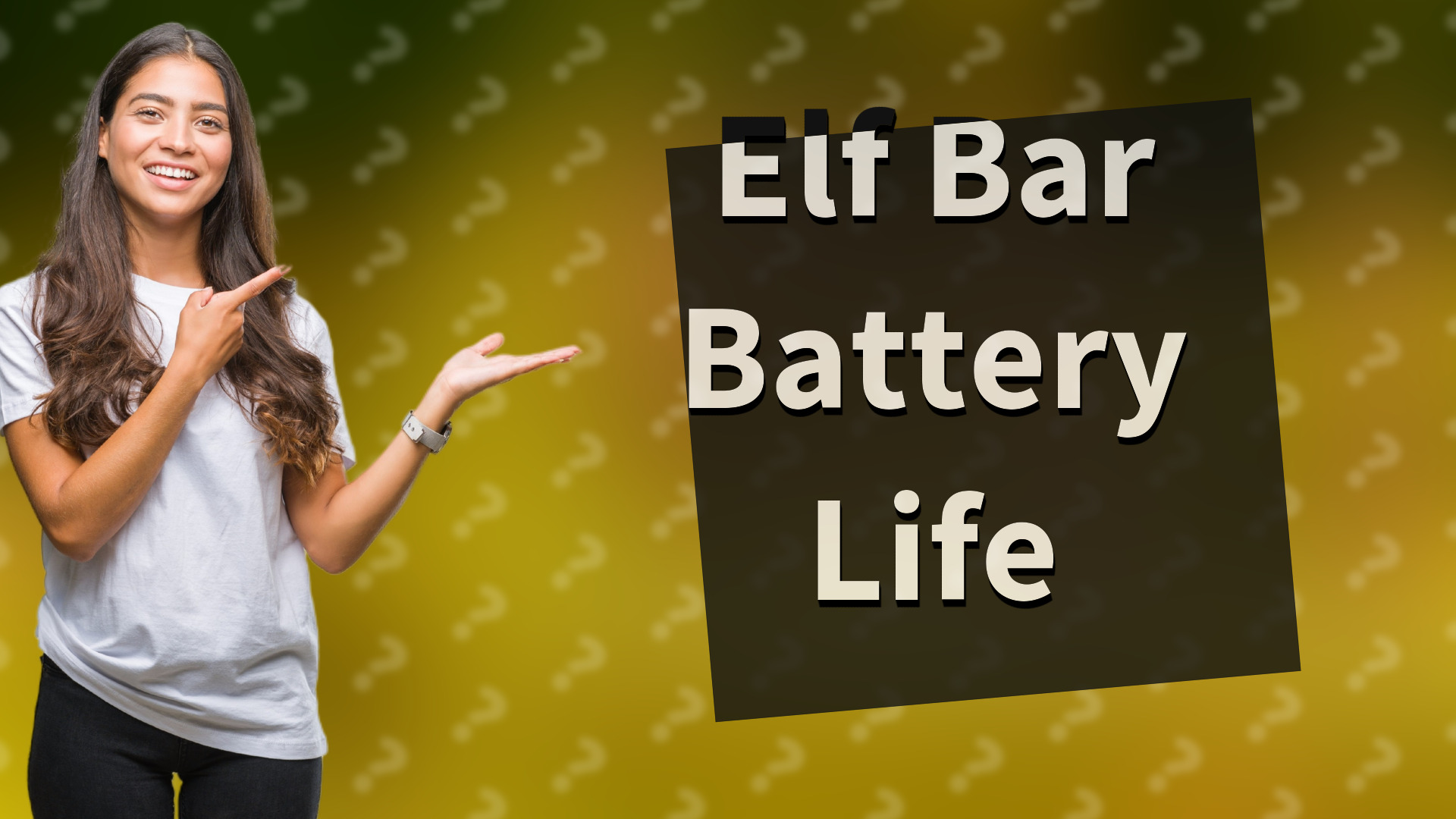 Elf Bar Battery Life