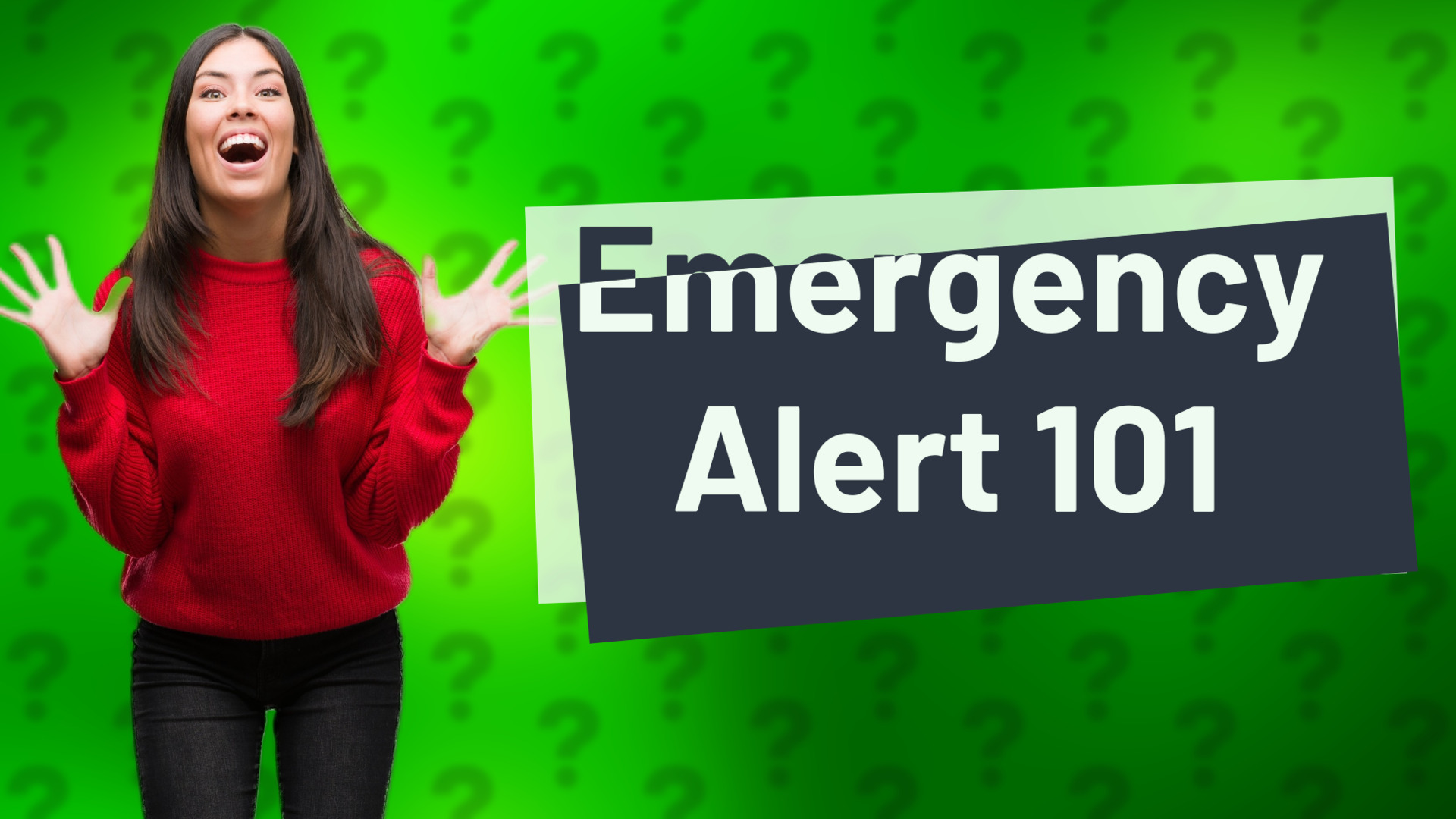 Emergency Alert 101