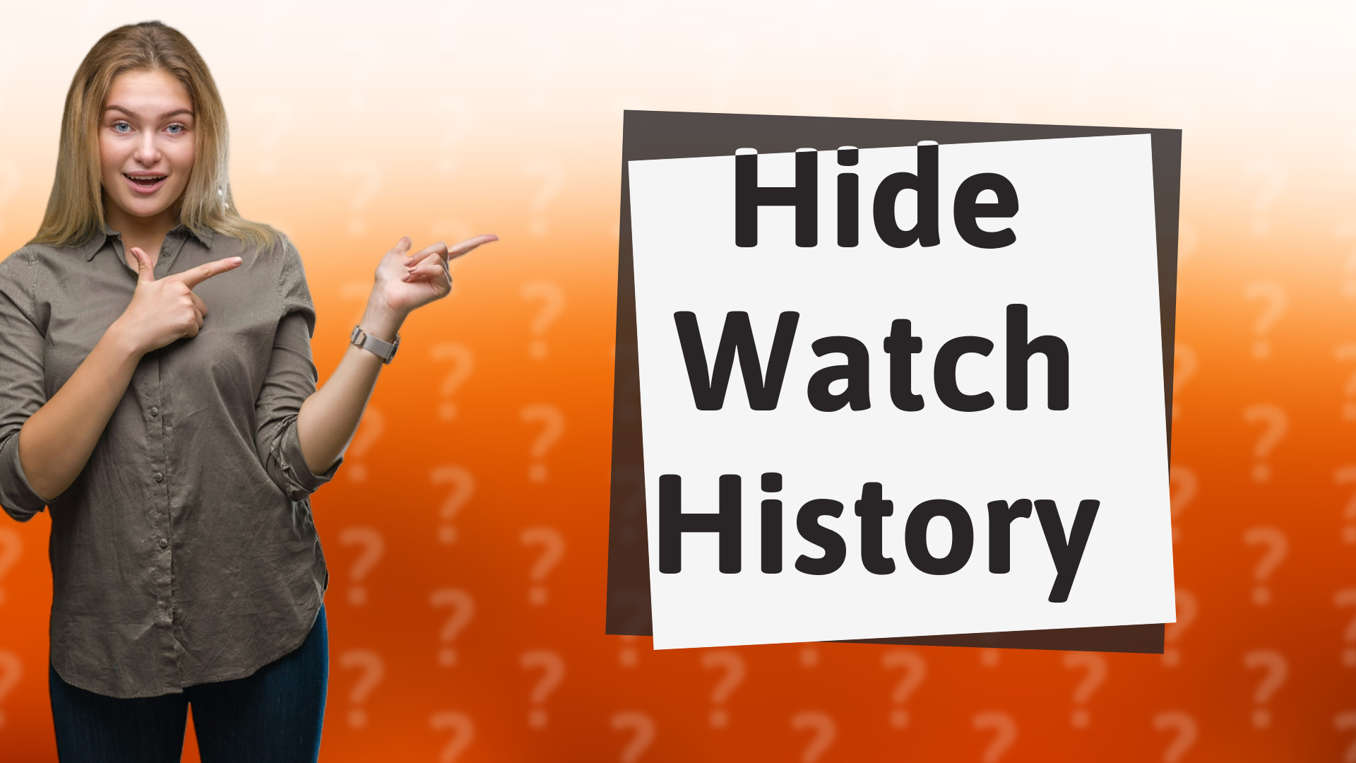 Hide Watch History