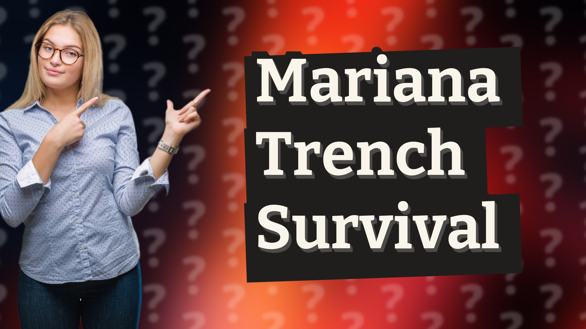 Mariana Trench Survival
