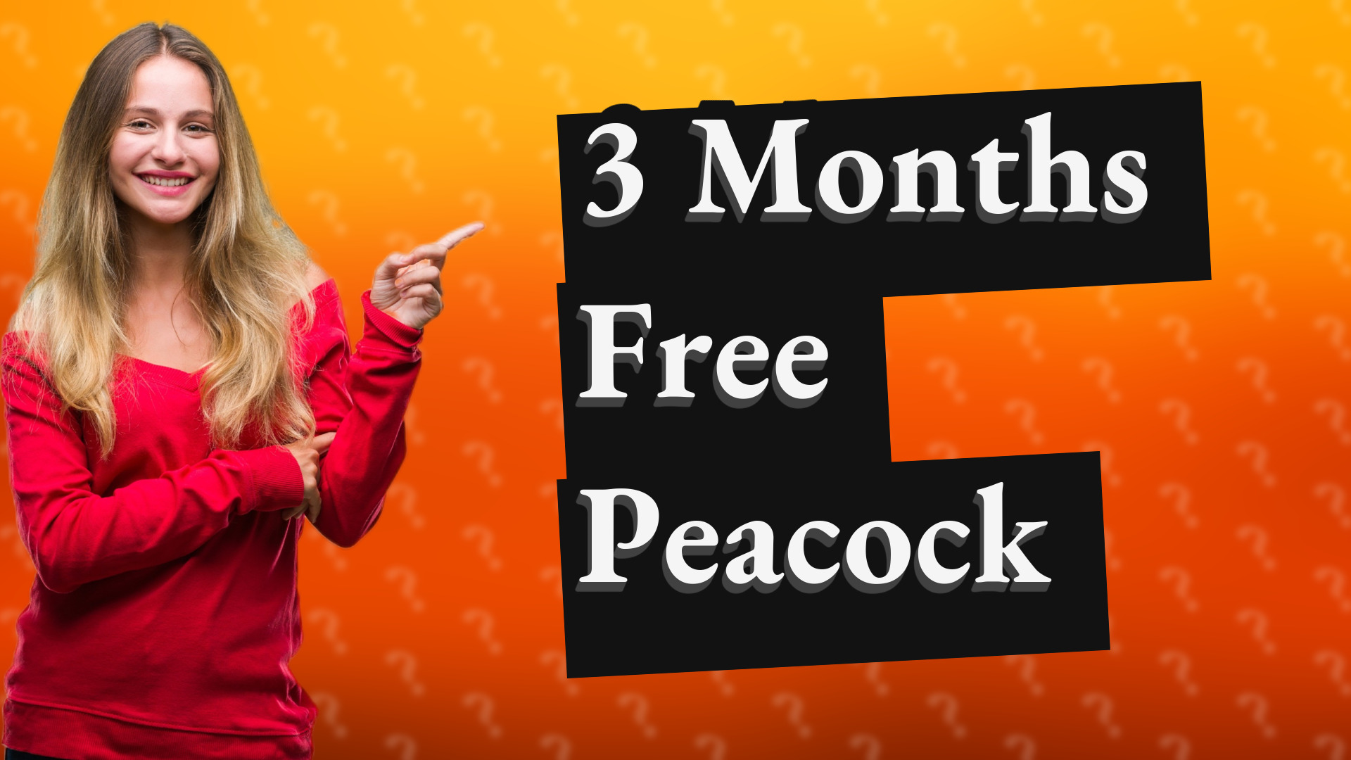 3 Months Free Peacock