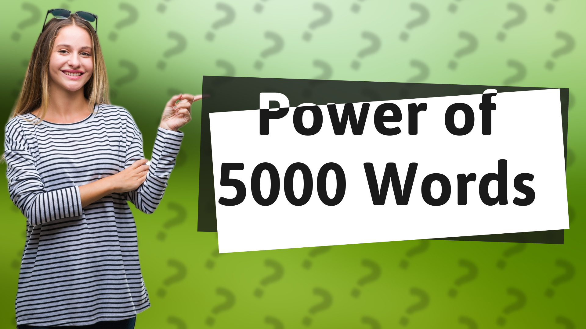 Power of 5000 Words