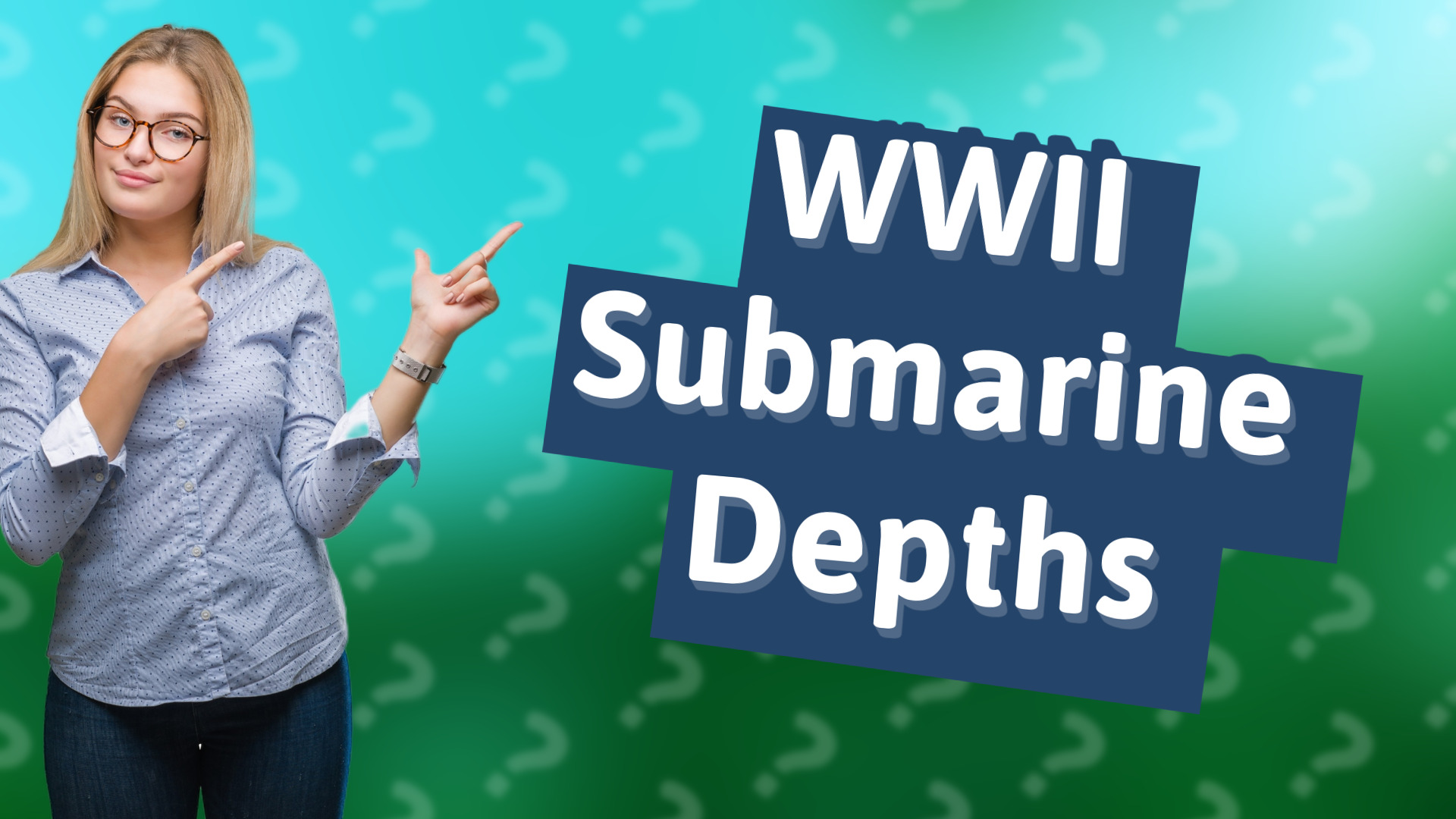 WWII Submarine Depths