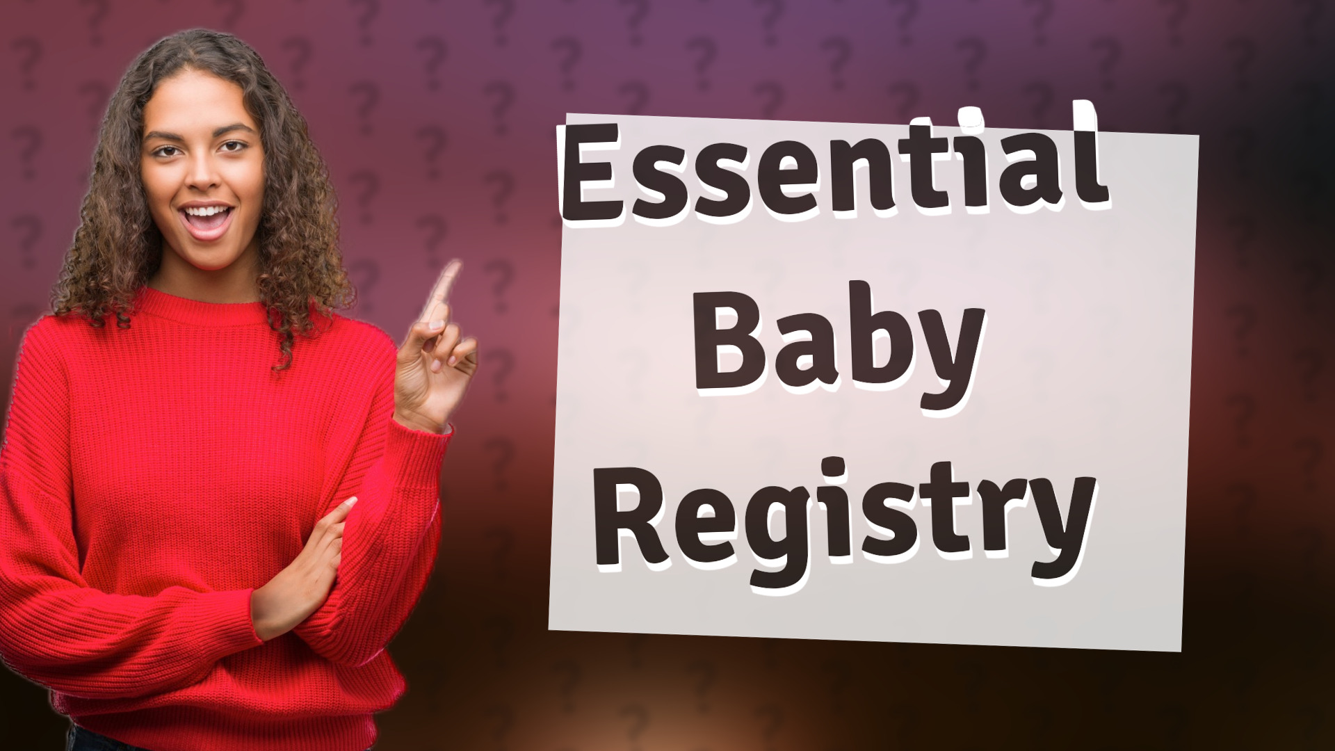 Essential Baby Registry