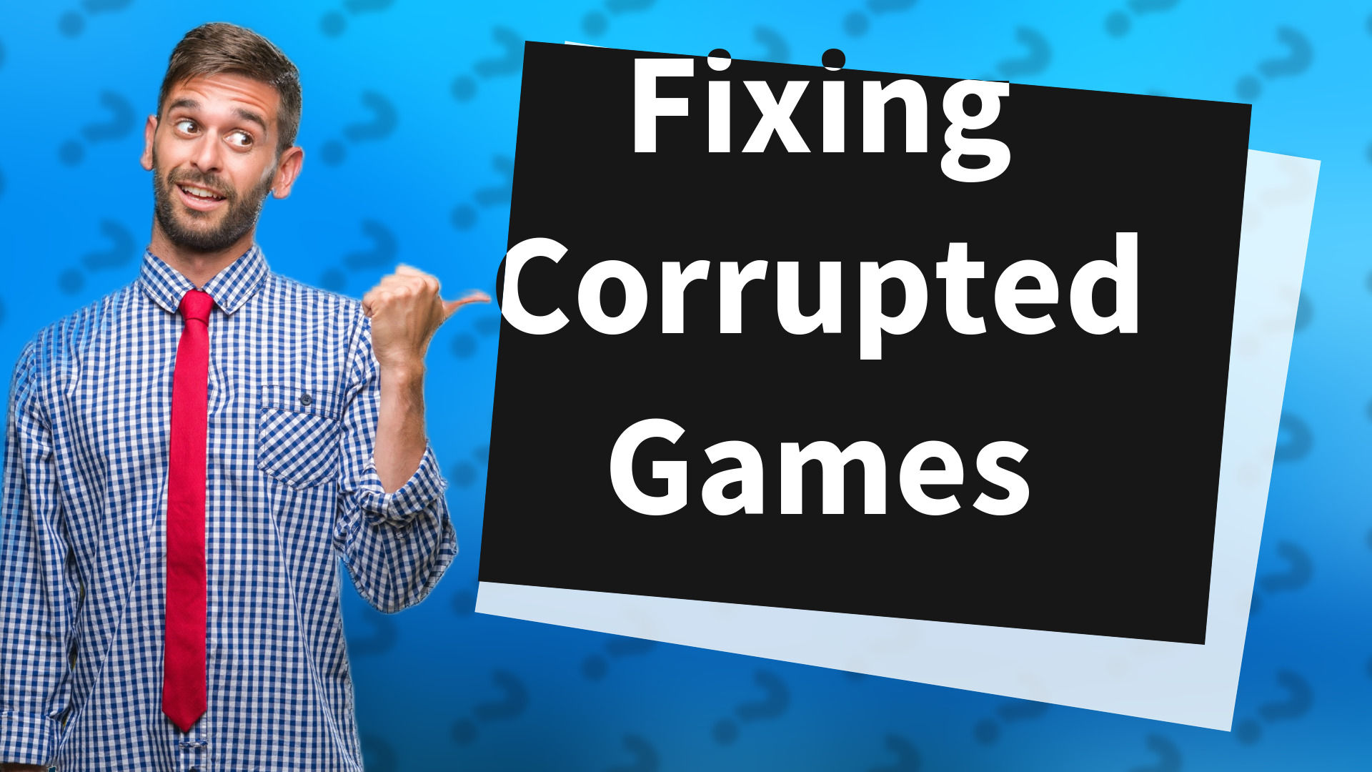 Fixing Corrupted Games