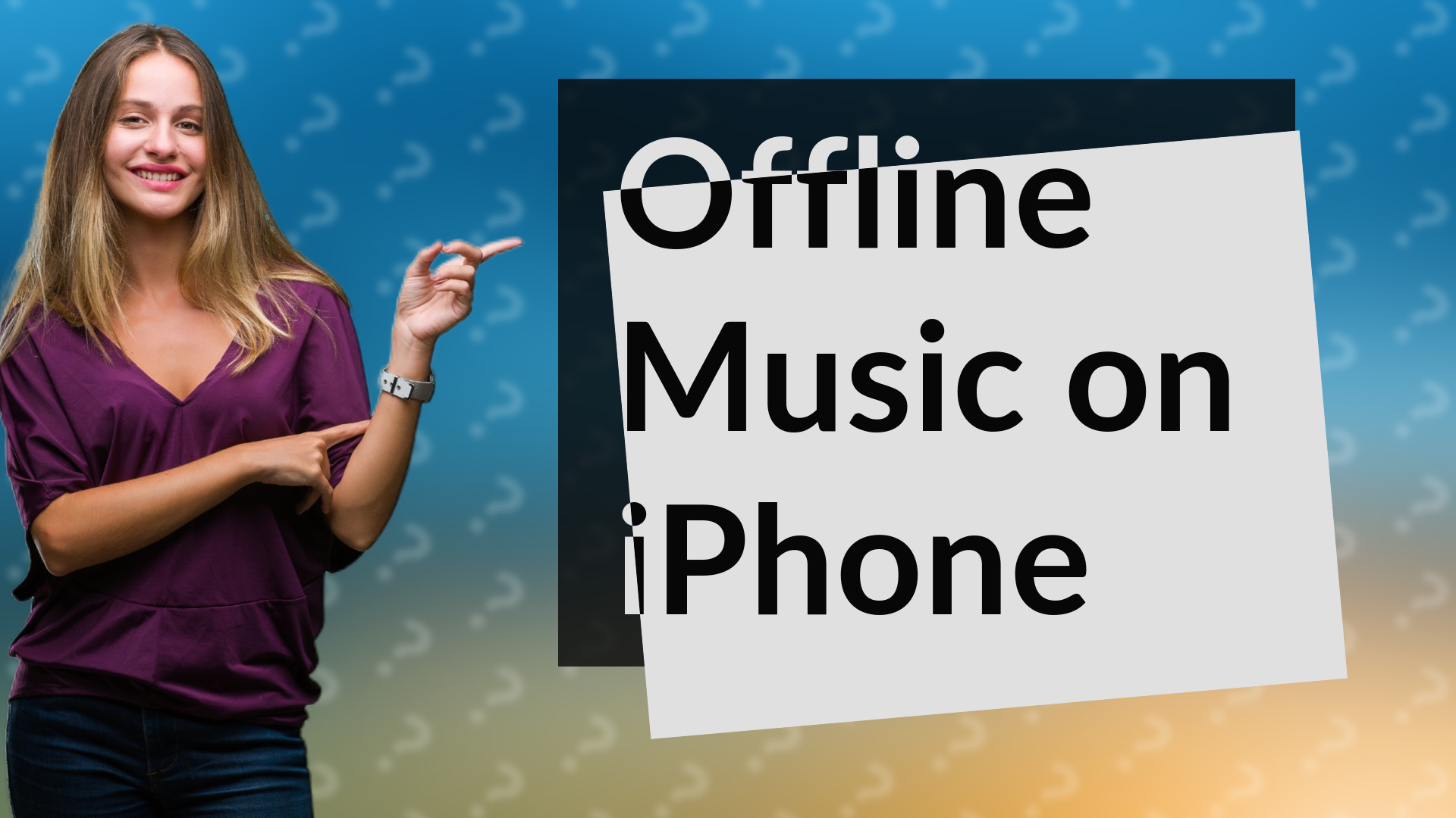 Offline Music on iPhone