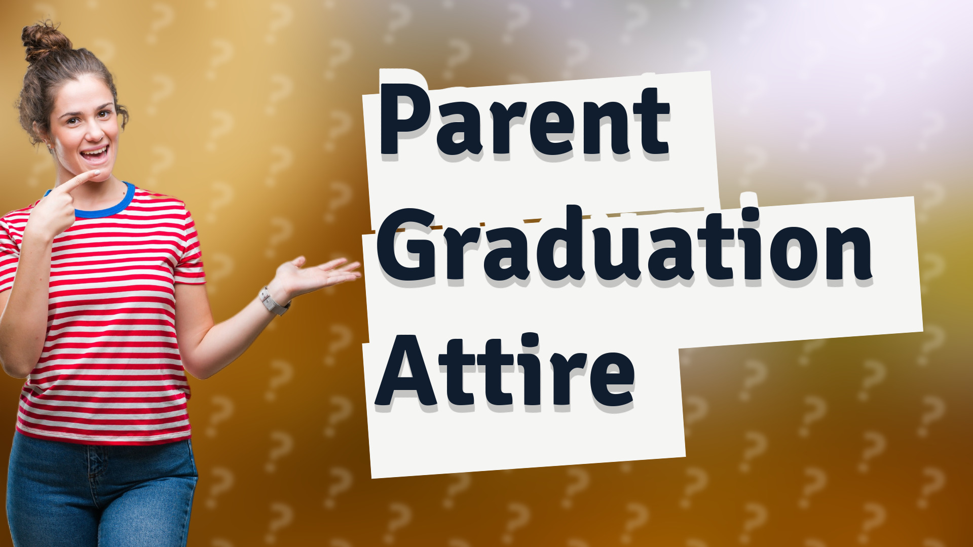 Parent Graduation Attire