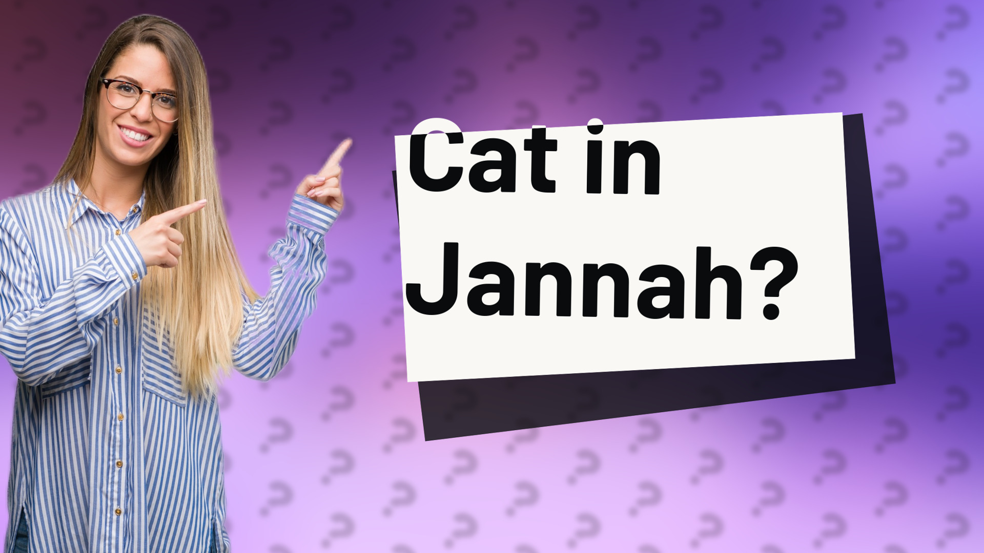 Cat in Jannah?
