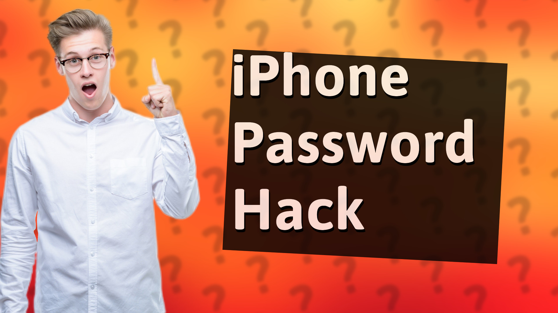 iPhone Password Hack