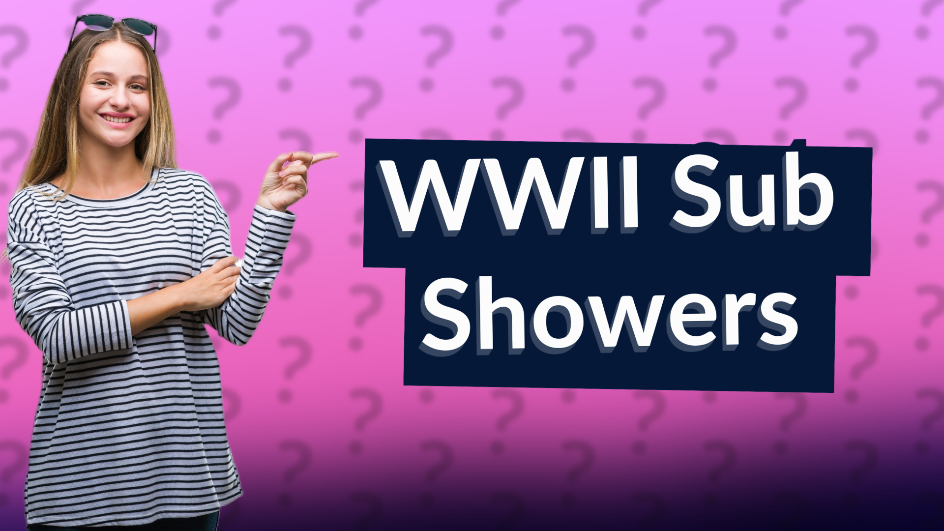 WWII Sub Showers