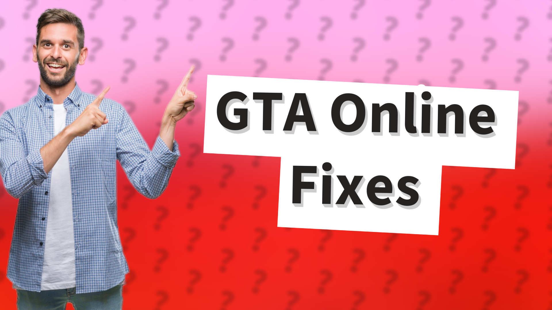 GTA Online Fixes
