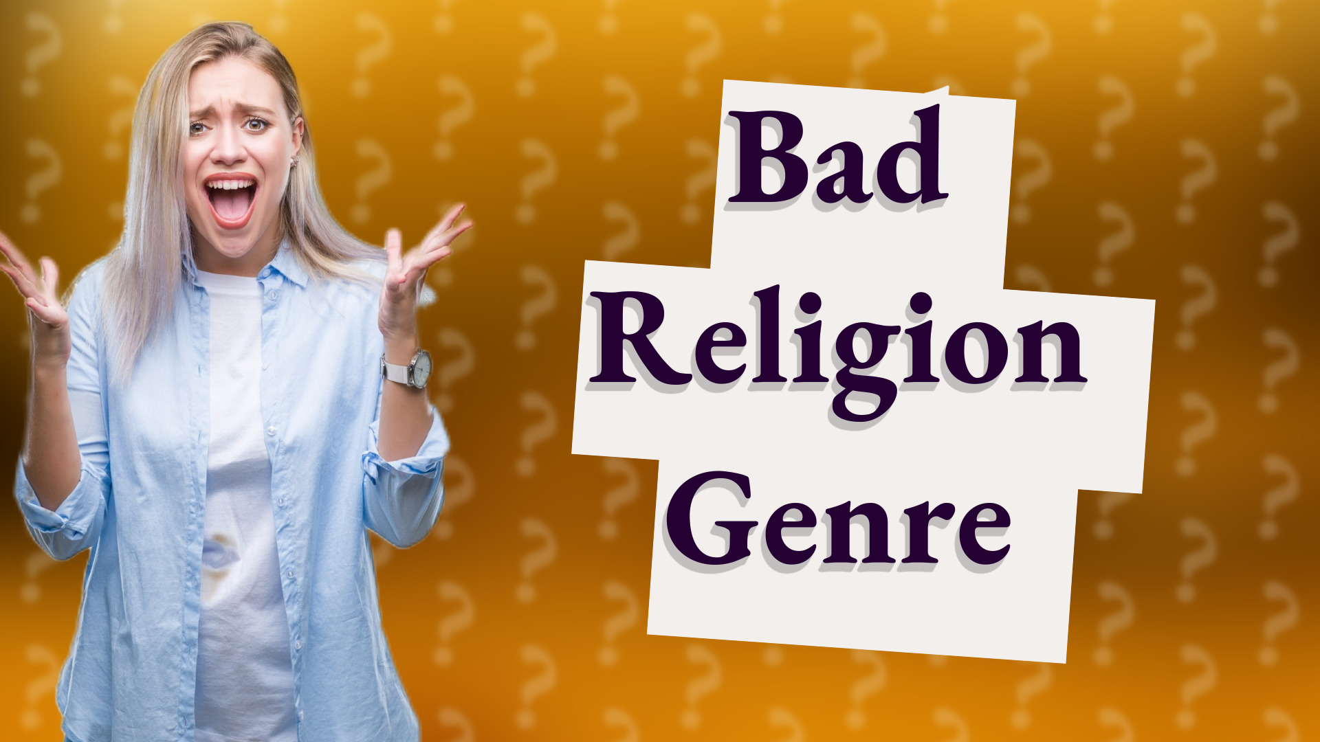 Bad Religion Genre