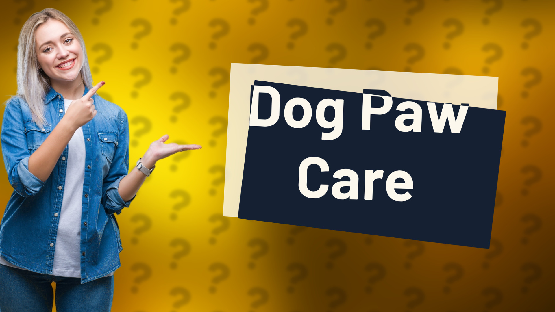 Dog Paw Care