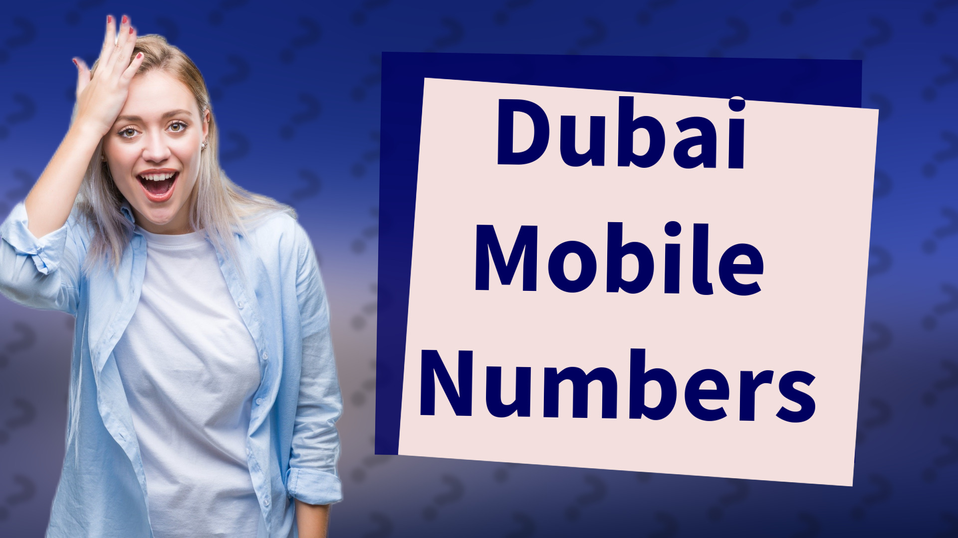 Dubai Mobile Numbers