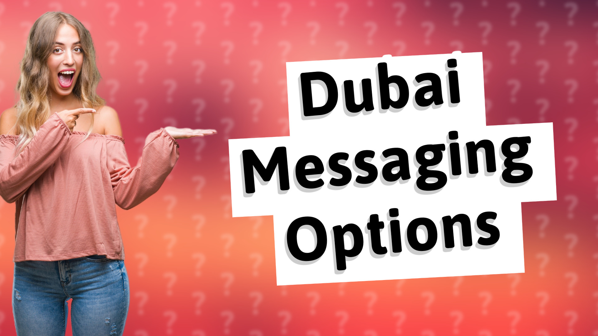 Dubai Messaging Options