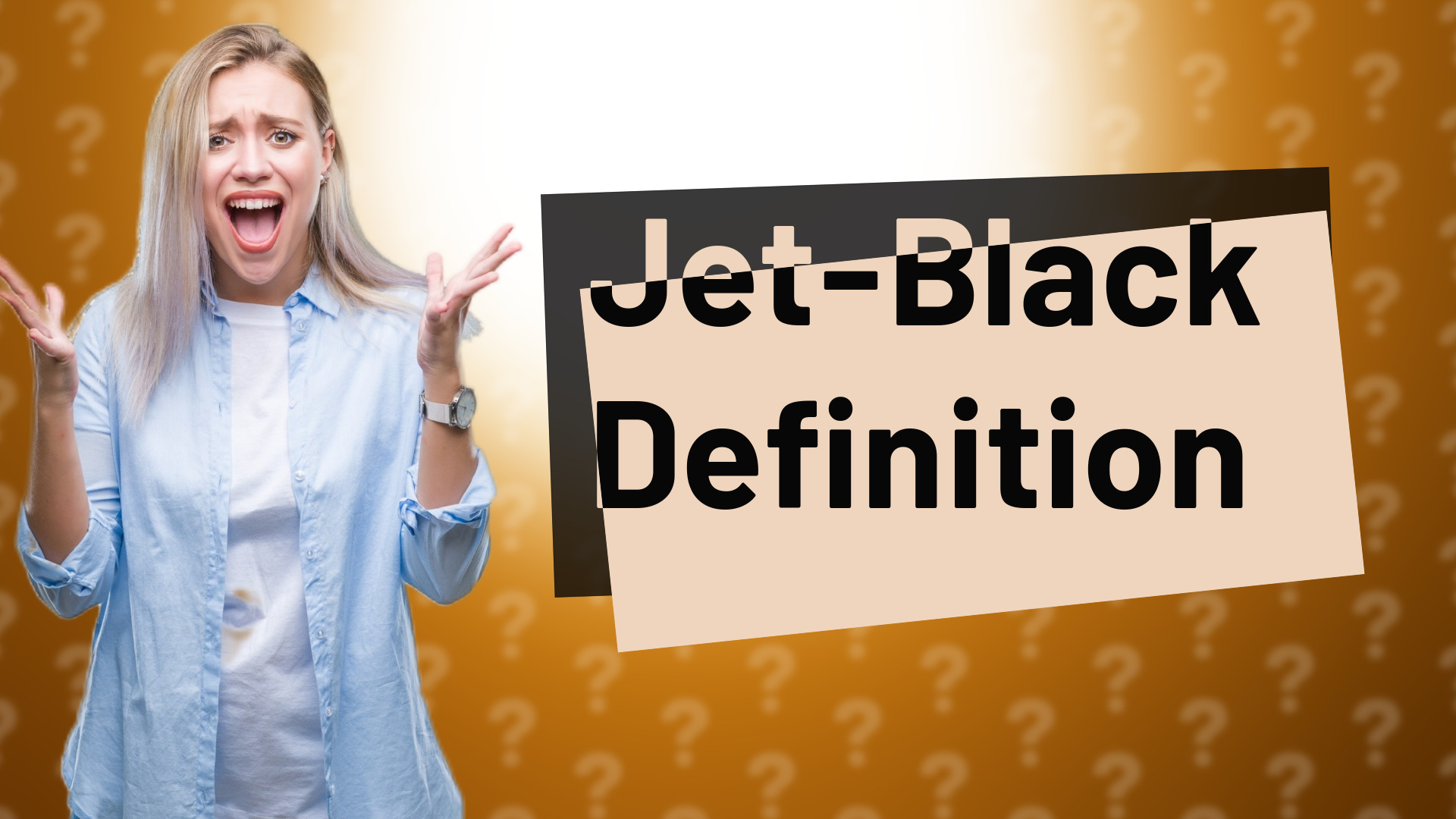 Jet-Black Definition