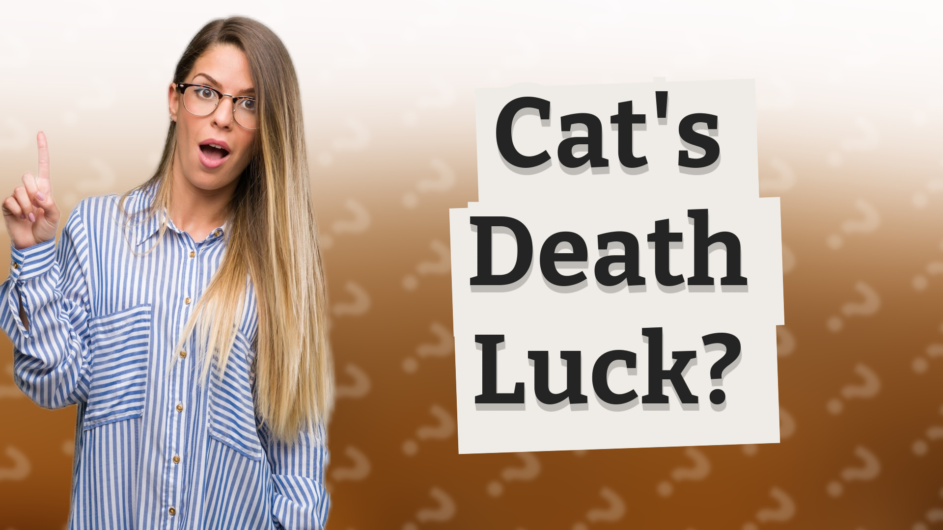 Cat's Death Luck?