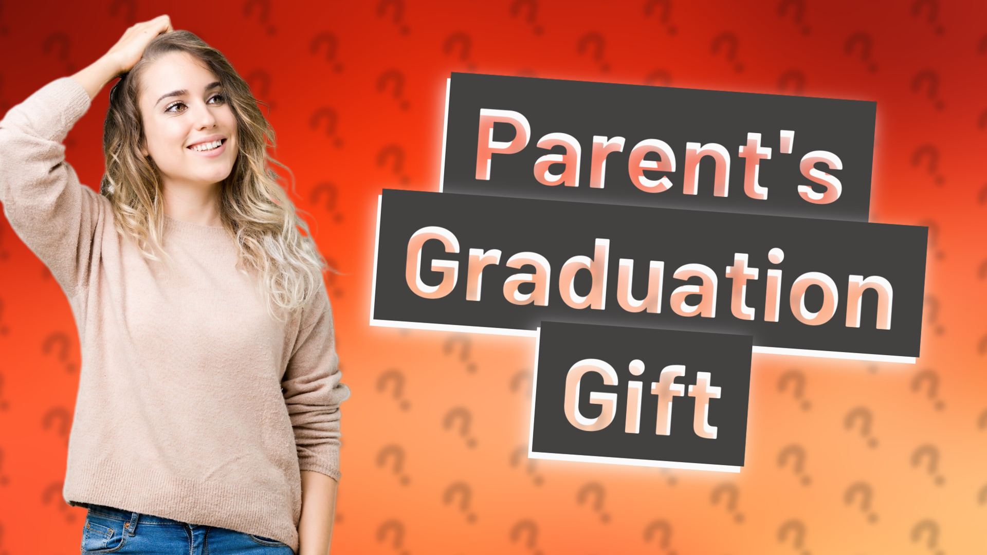 Parent's Graduation Gift