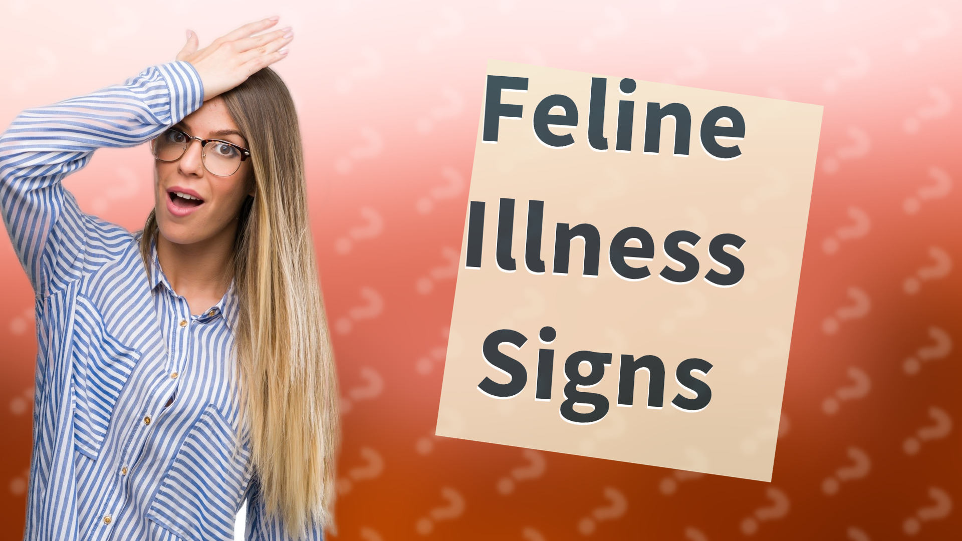 Feline Illness Signs