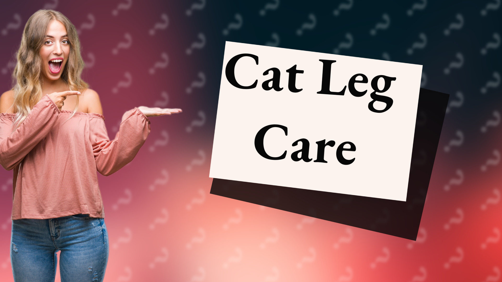Cat Leg Care