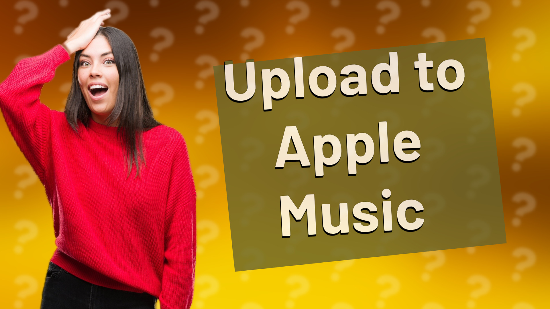 Upload to Apple Music