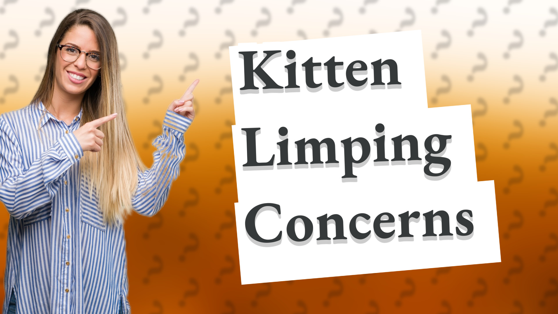 Kitten Limping Concerns