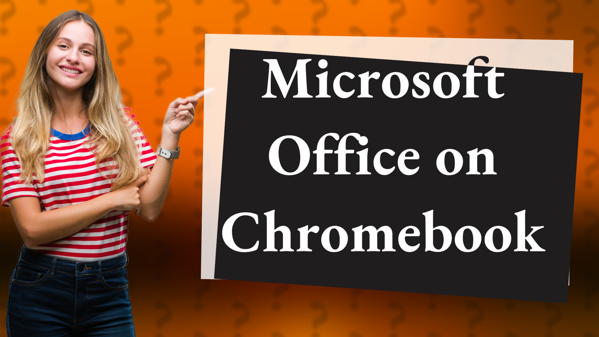 Microsoft Office on Chromebook