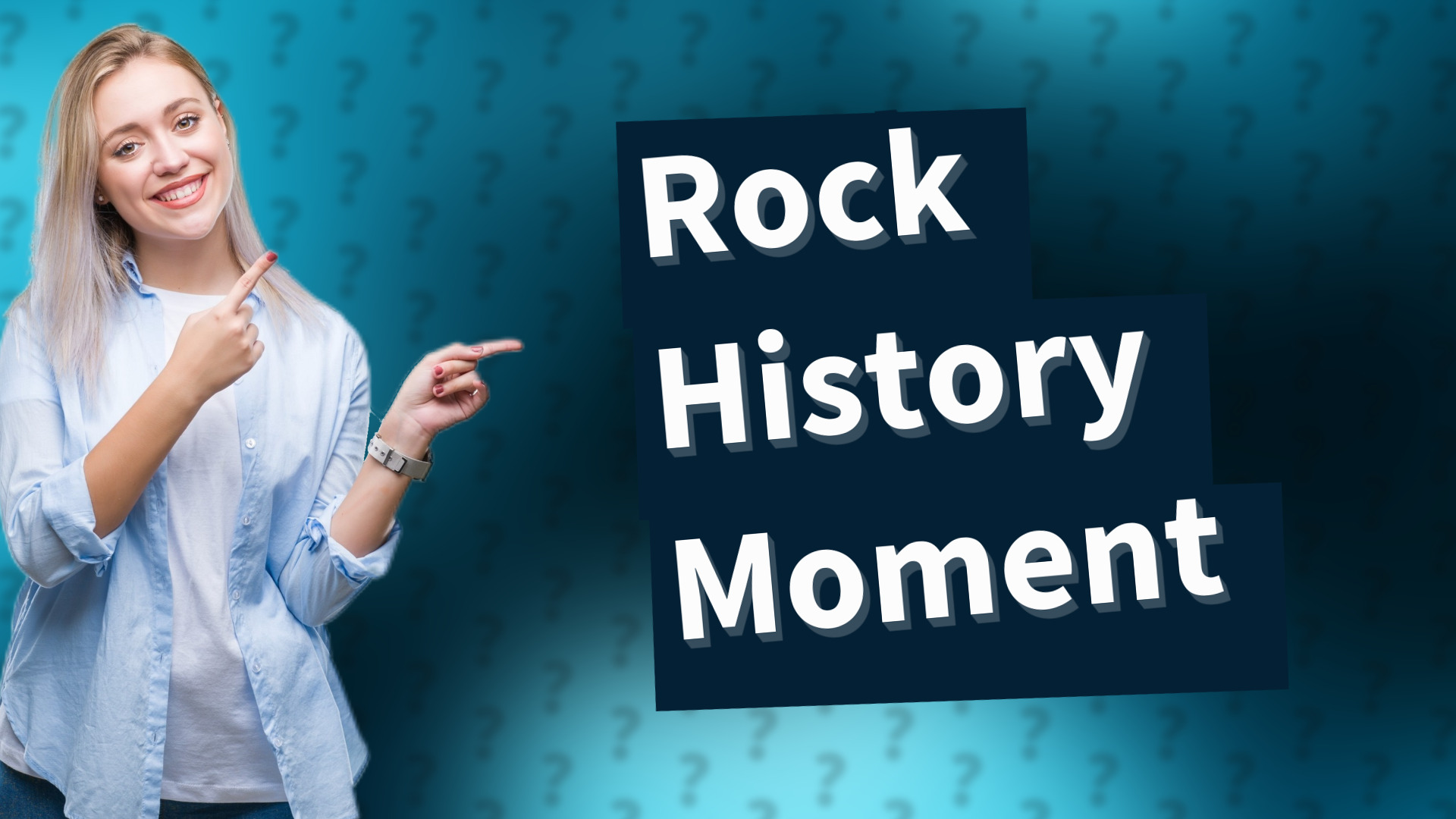 Rock History Moment