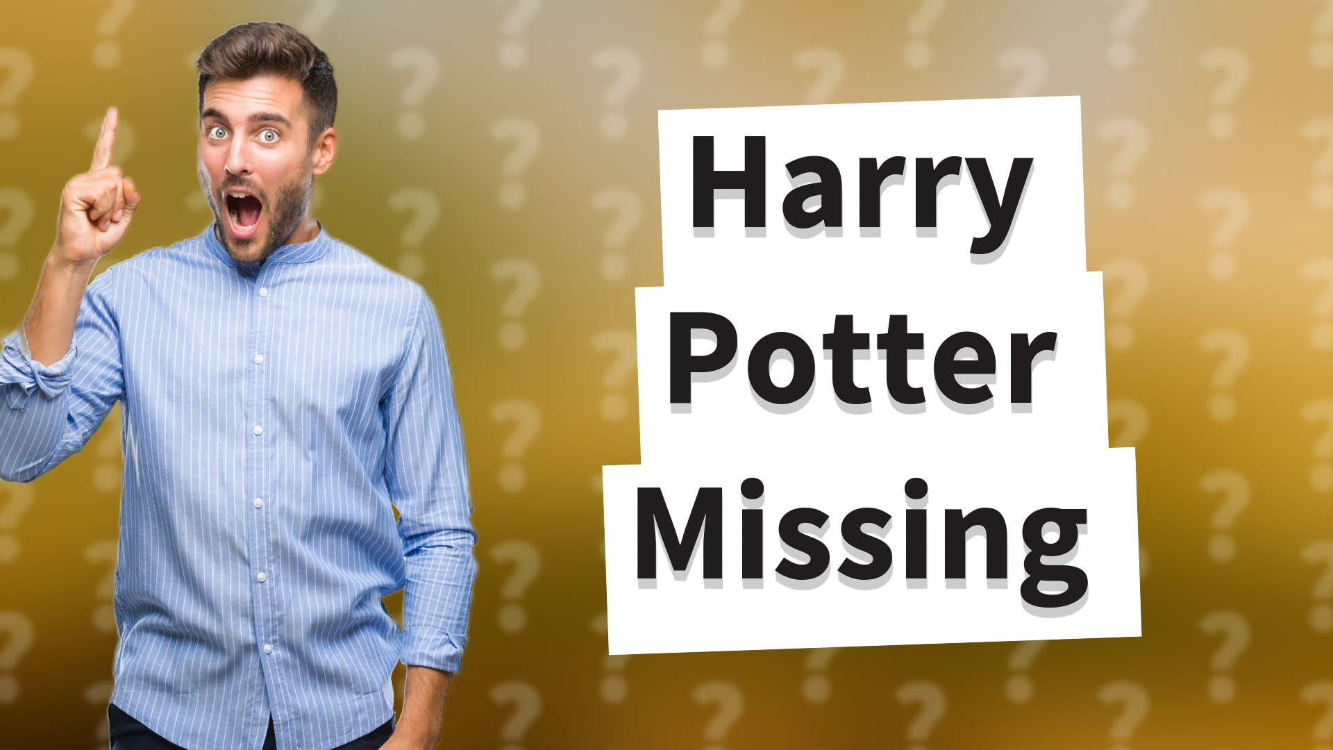 Harry Potter Missing