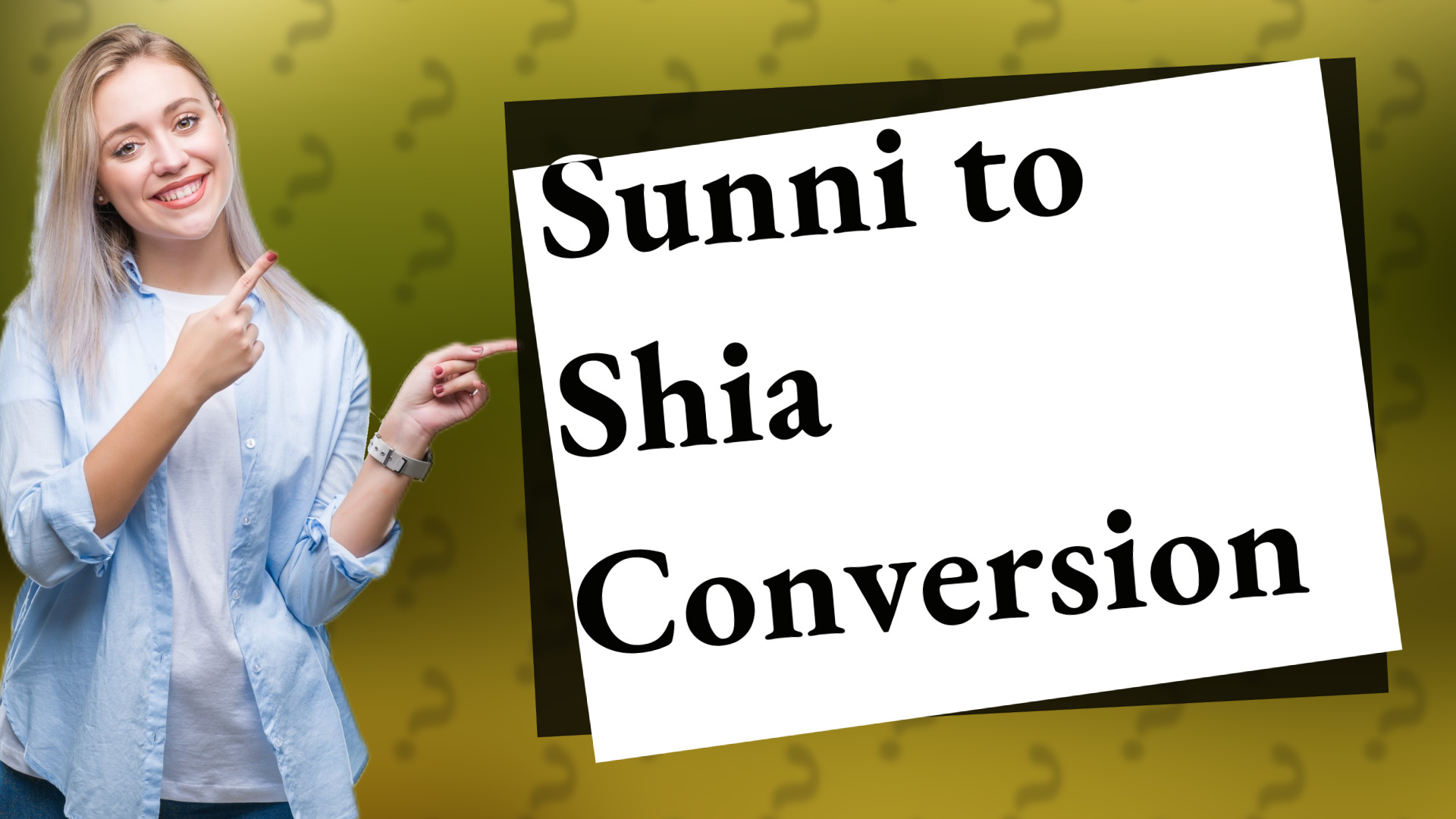 Sunni to Shia Conversion