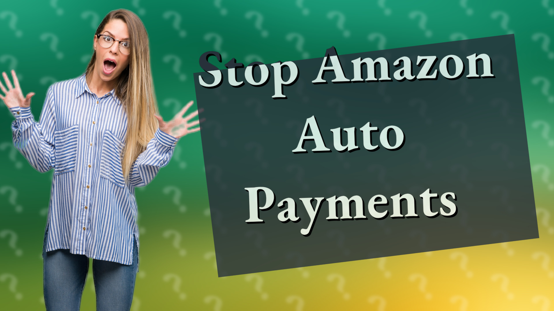 Stop Amazon Auto Payments
