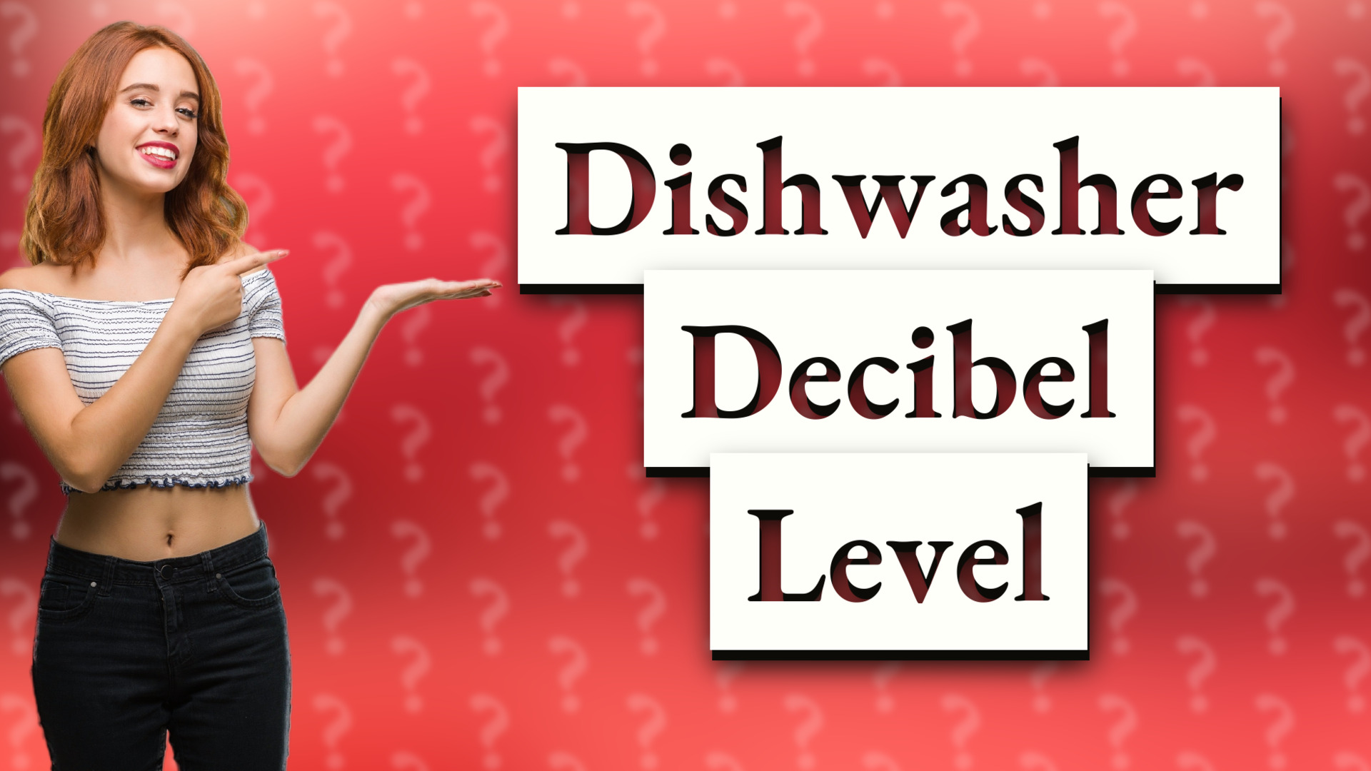 Dishwasher Decibel Level
