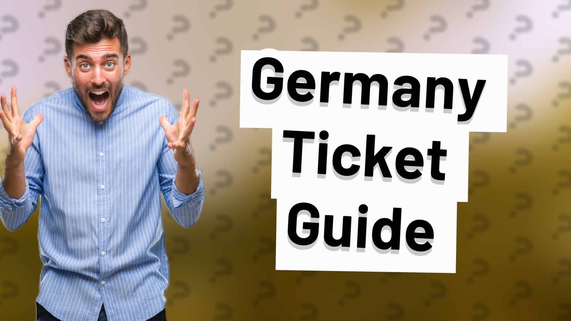 Germany Ticket Guide