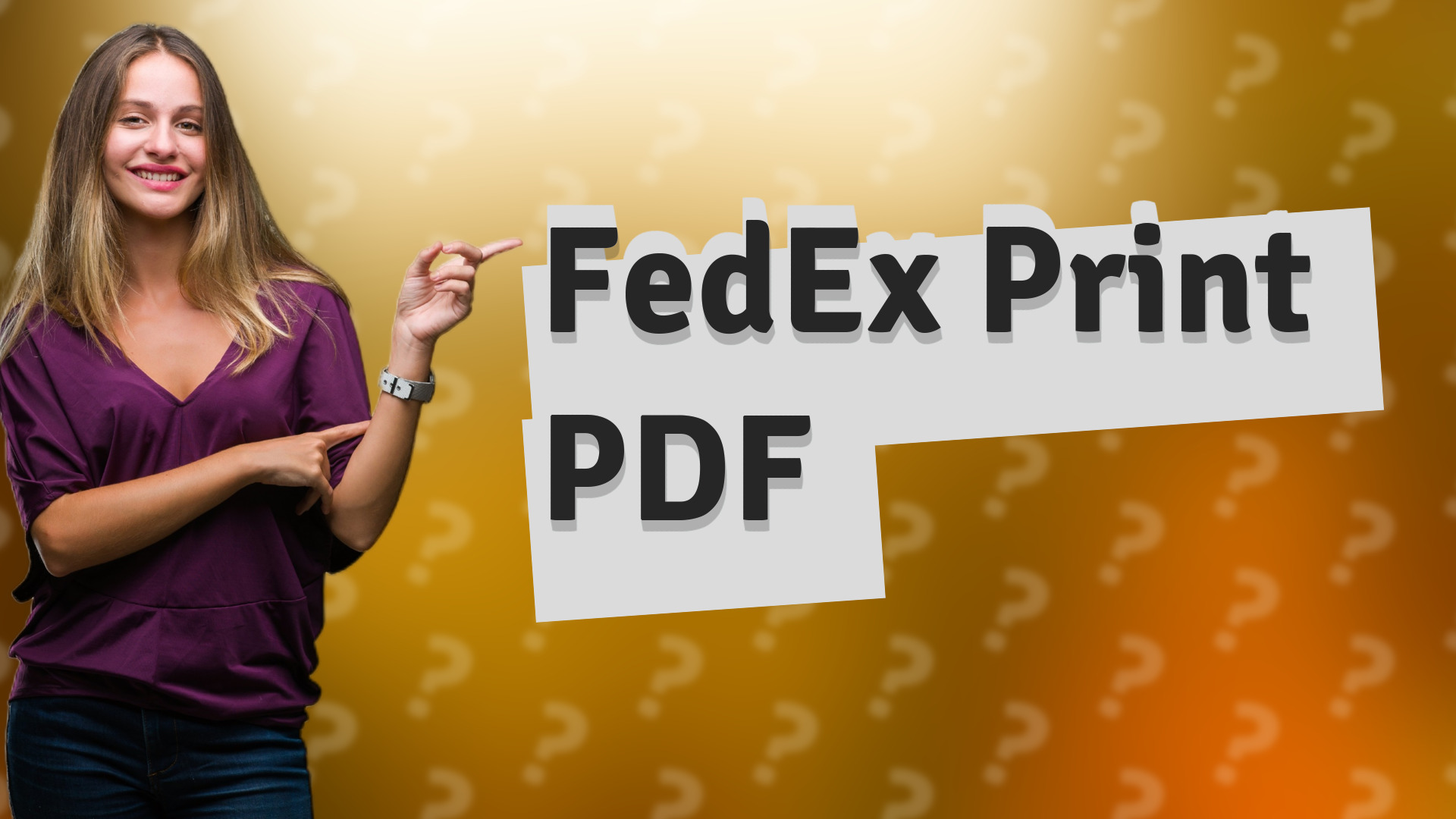 FedEx Print PDF