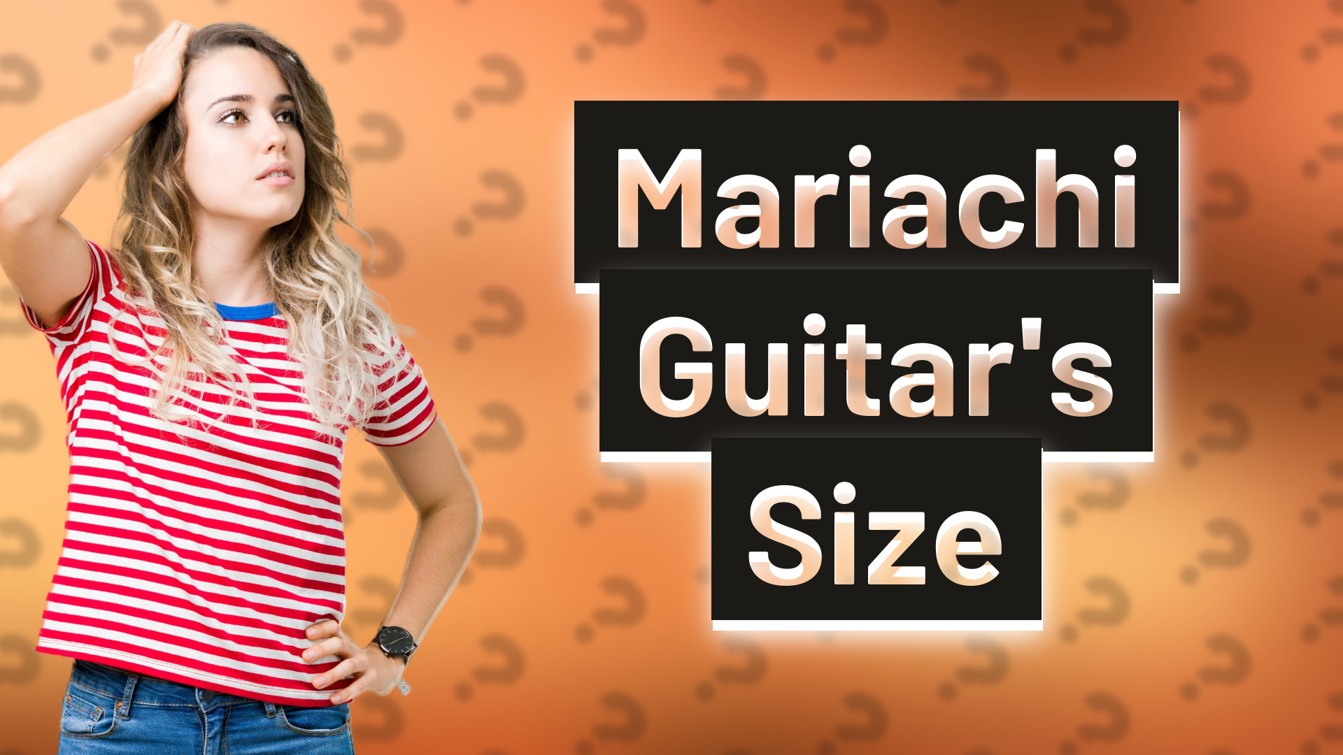 Mariachi Guitar's Size