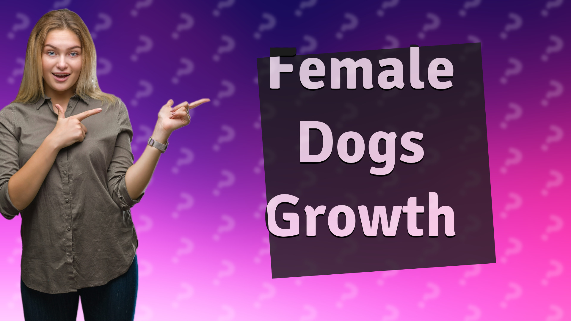 Female Dogs Growth