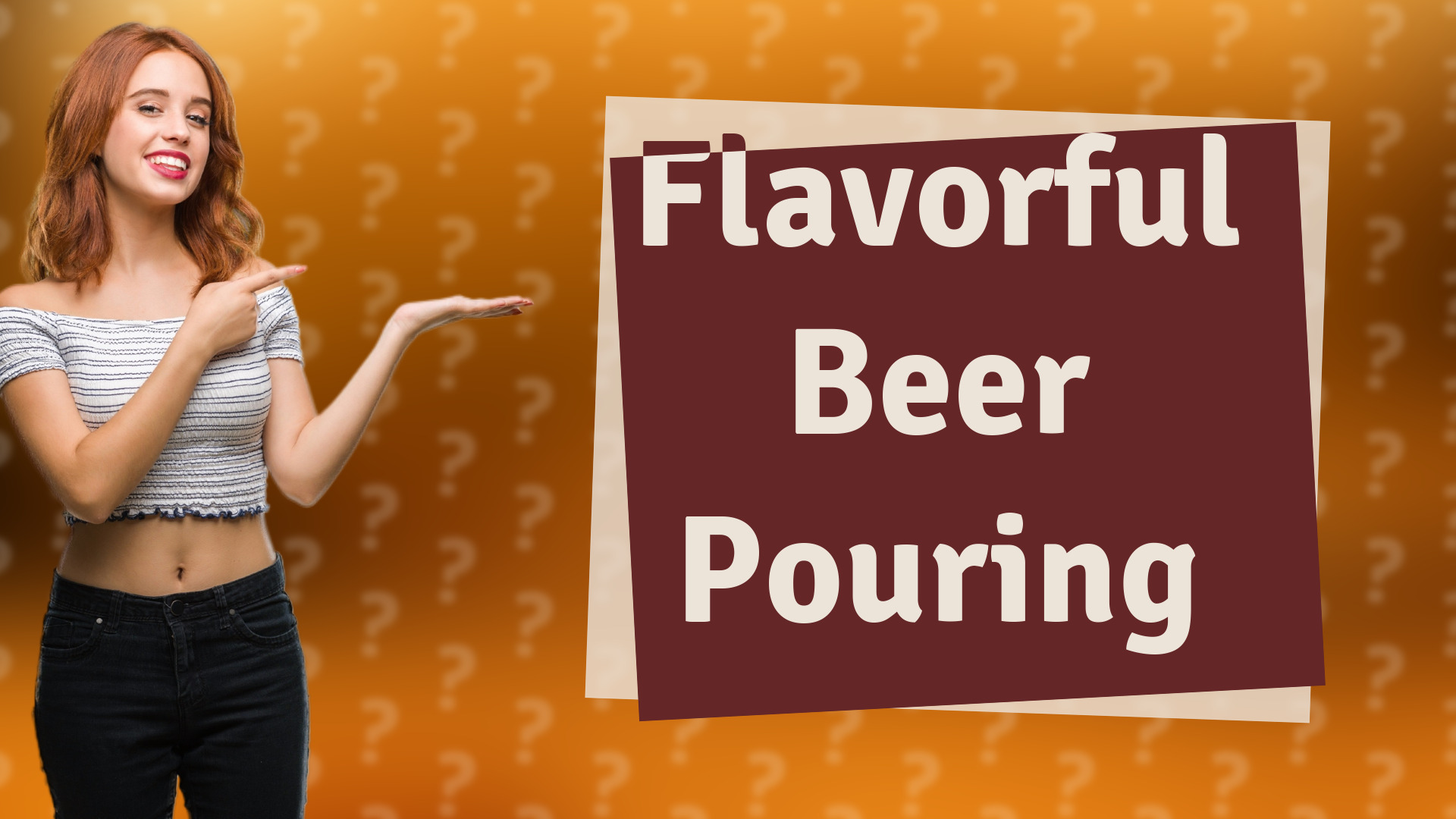 Flavorful Beer Pouring