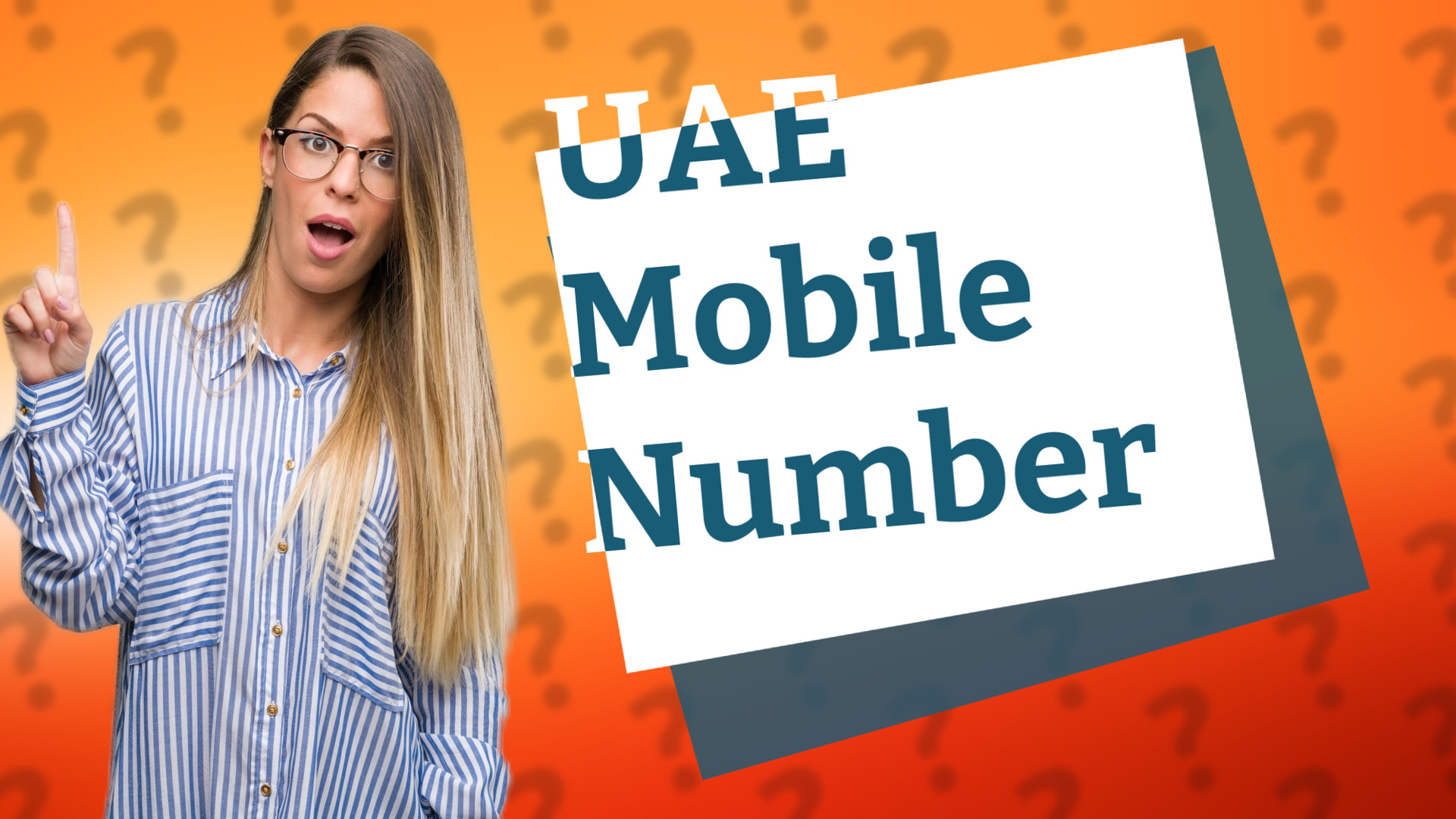 UAE Mobile Number