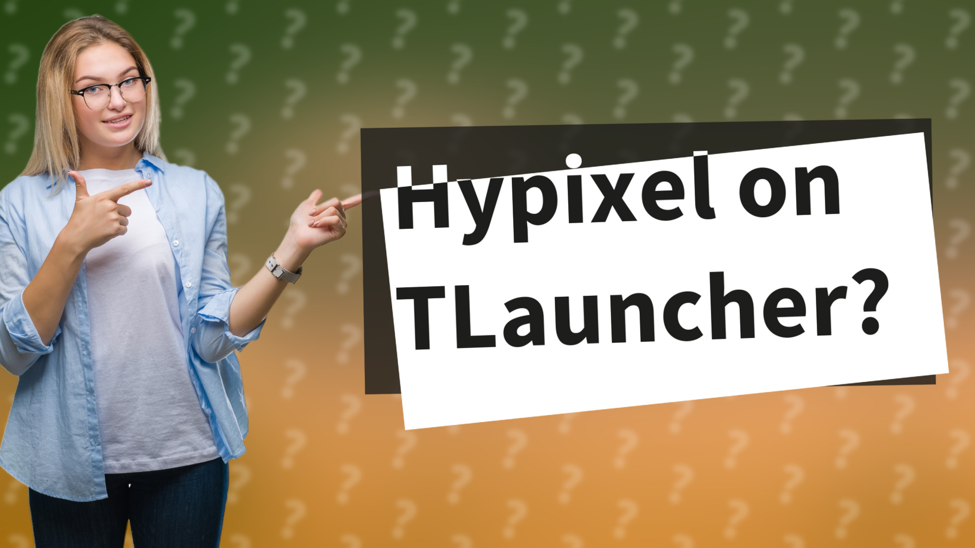 Hypixel on TLauncher?