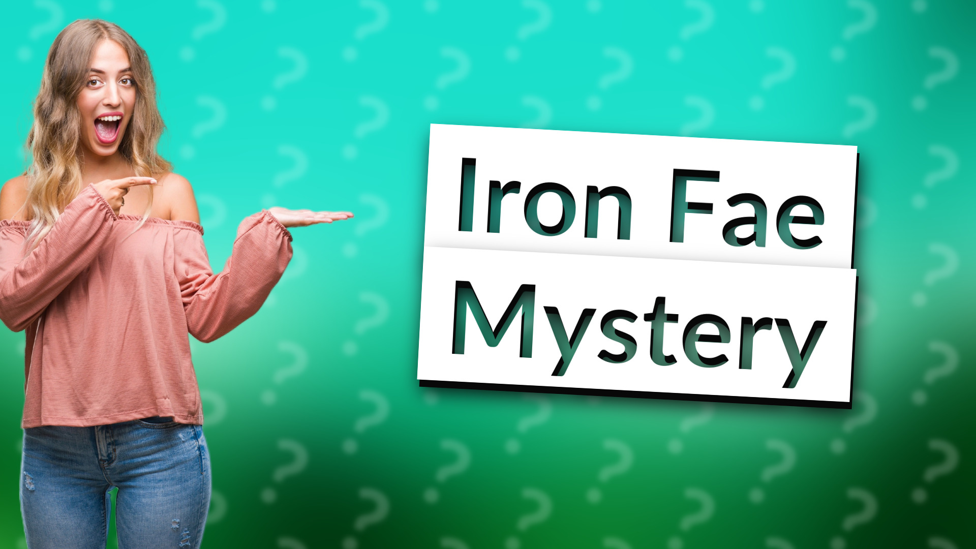 Iron Fae Mystery