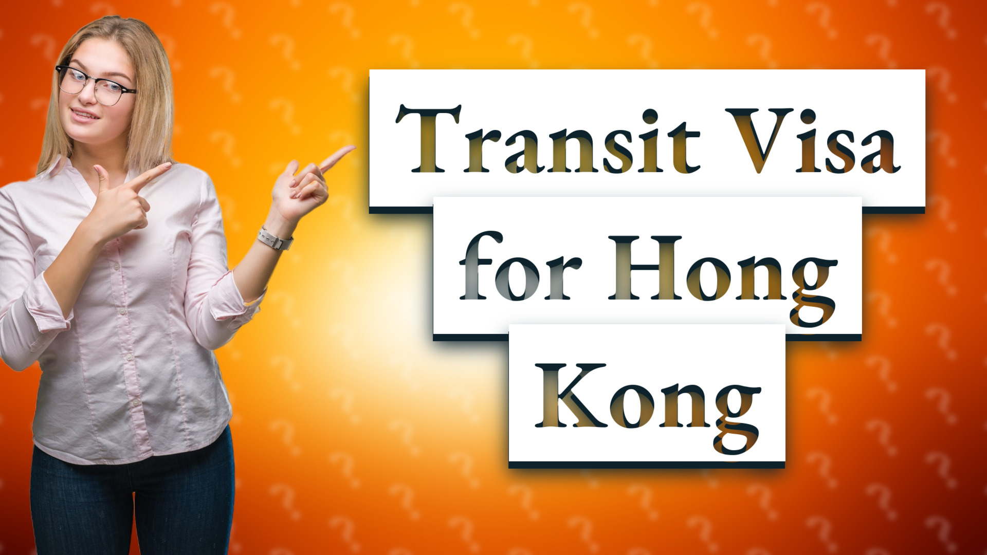 Transit Visa for Hong Kong